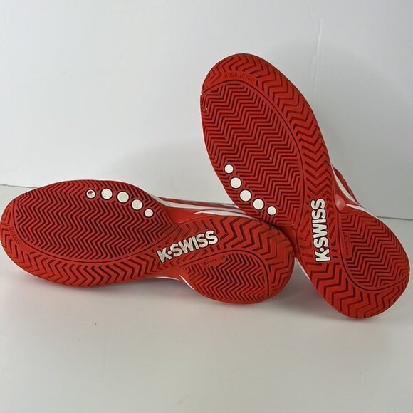 𝅺K-Swiss Red Aösta 7.0 Sneakers  size 8 - Picture 5 of 9